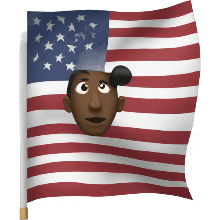 African American flag emoji