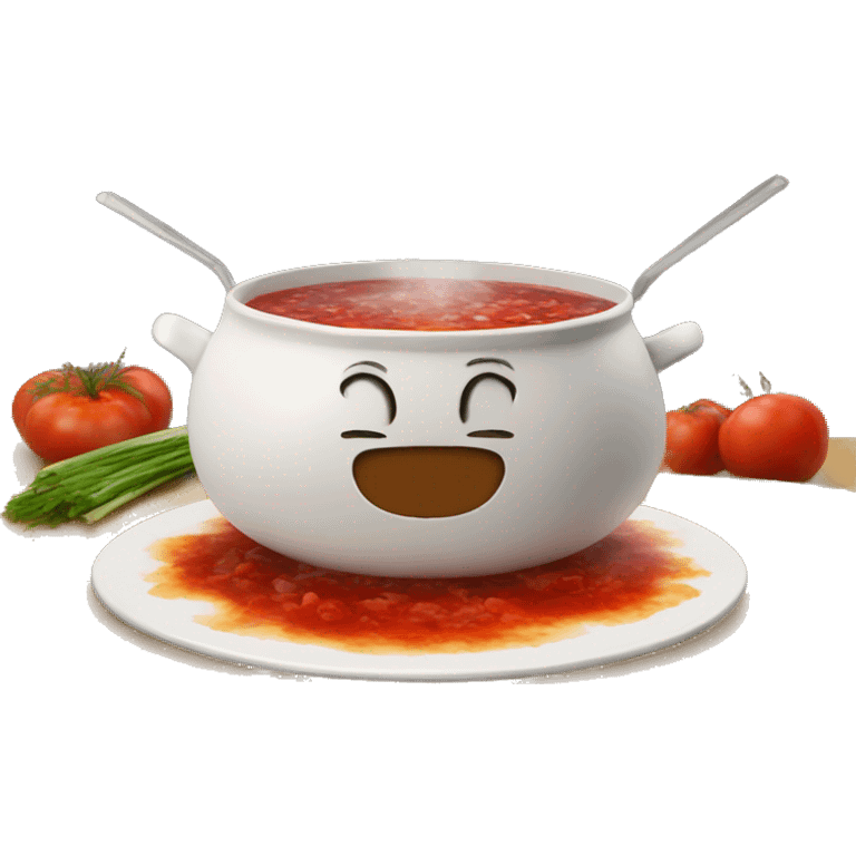 steaming borsch emoji