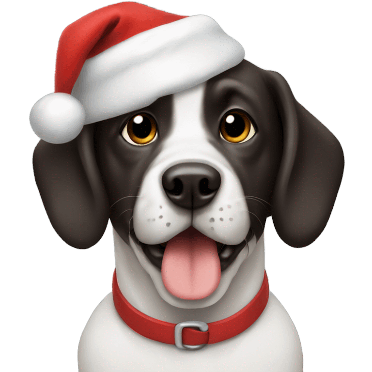 Dog Santa  emoji