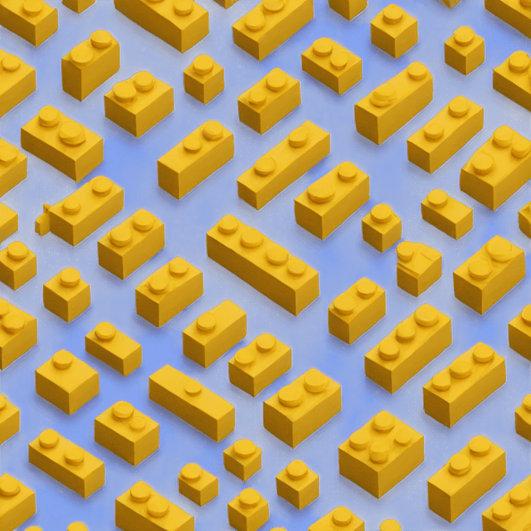 lego bricks emoji