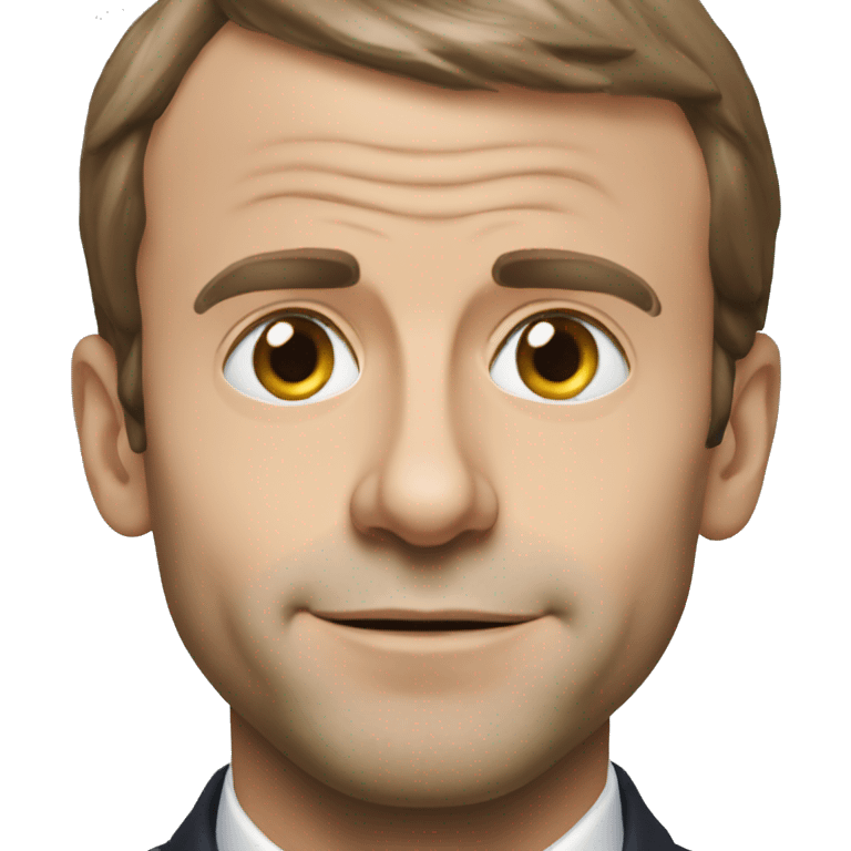 Emmanuel Macron emoji