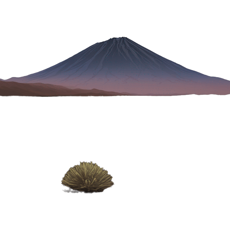 volcan Teide endormi emoji