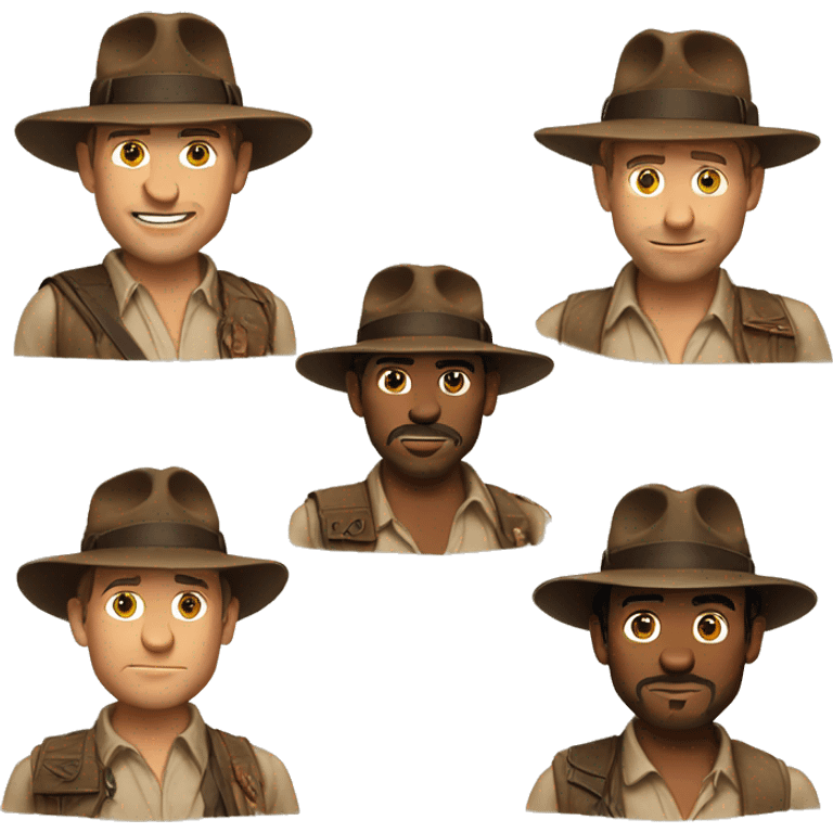 Indiana jones emoji