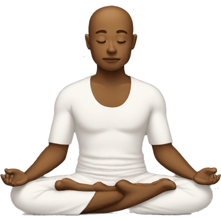 meditation emoji