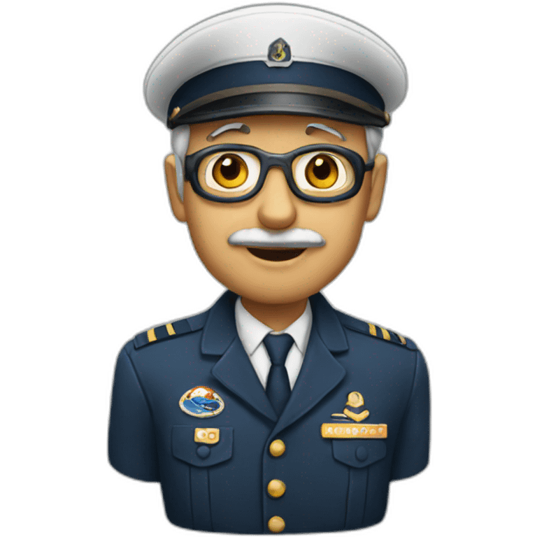 old pilot emoji