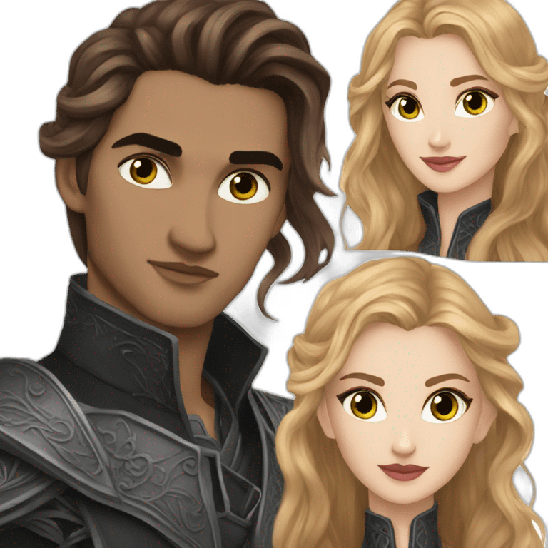 Feyre+Rhysand emoji