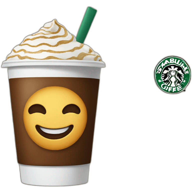 Starbucks coffe emoji