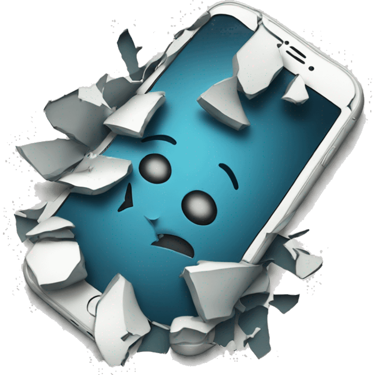 Broken iPhone  emoji