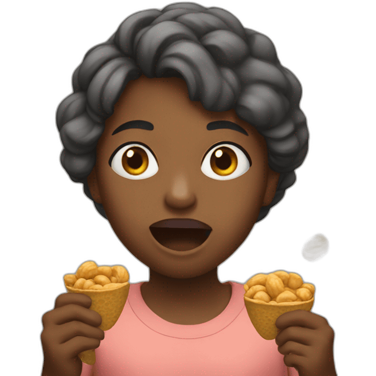 Anya-eating-a-peanut emoji