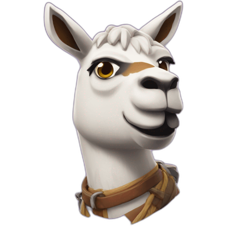 Lama of Fortnite emoji