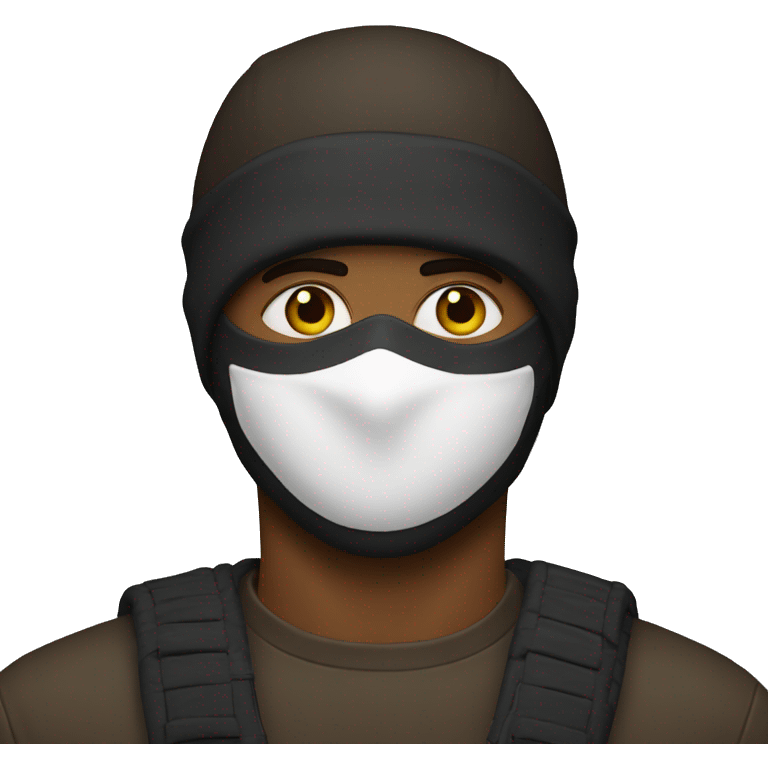 man with ski-mask emoji