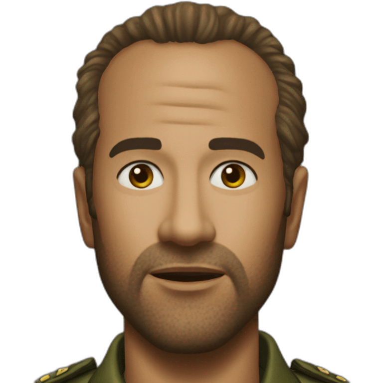 kirk lazarus tropic thunder emoji