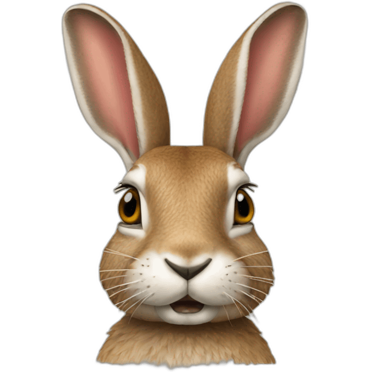 English hare emoji