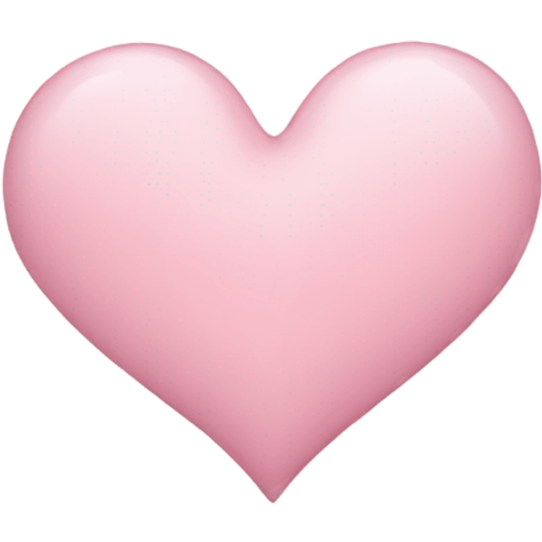 light pink heart emoji