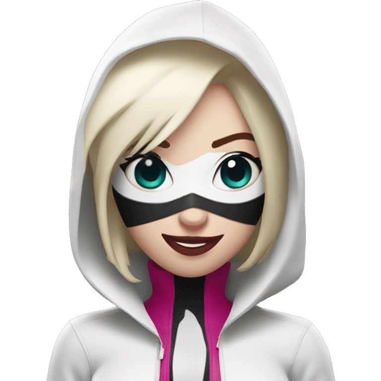 Spider-Gwen pose emoji