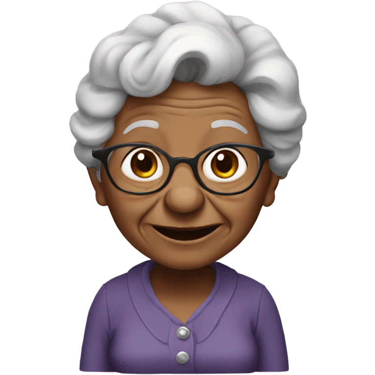 Rat granny emoji