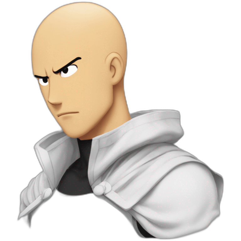 One punch man amoureux emoji