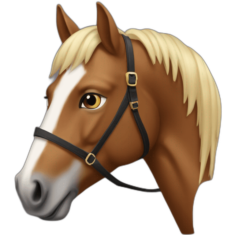 Cheval frison emoji