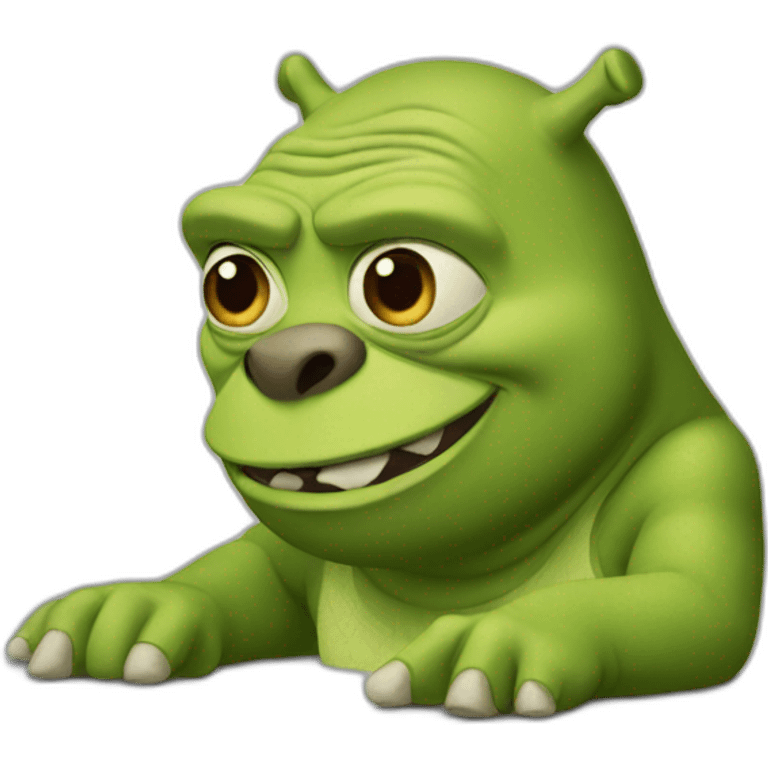 crocks shreck emoji