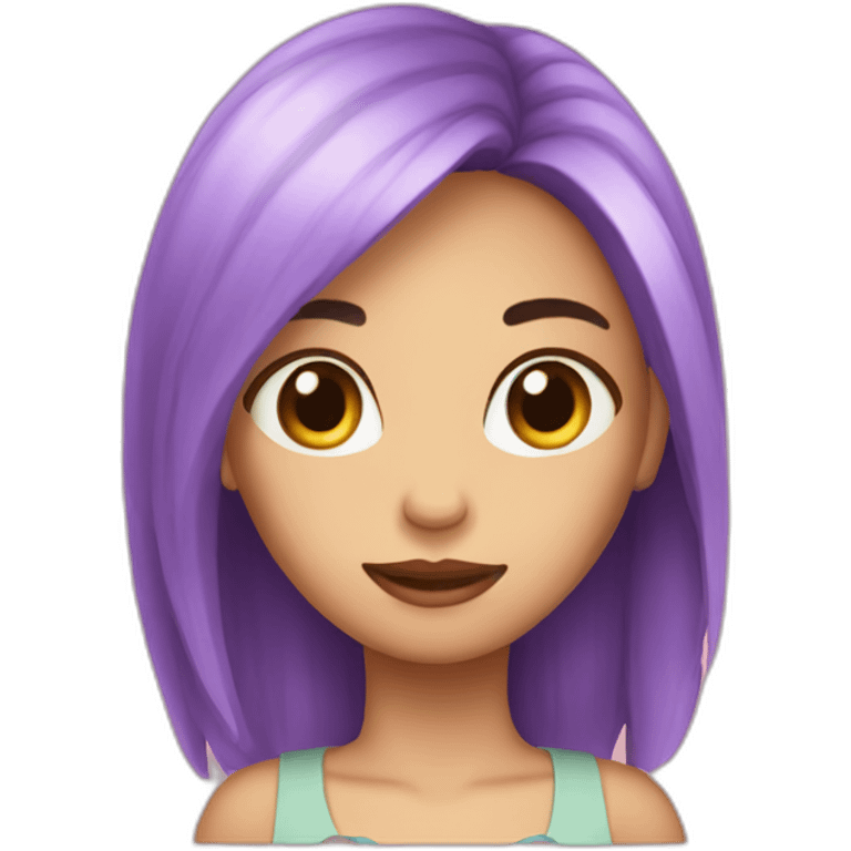 Fille crevette emoji