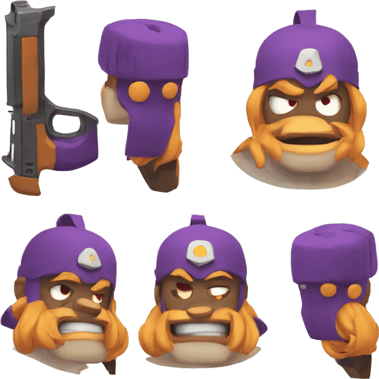 brawler chester for brawl stars emoji