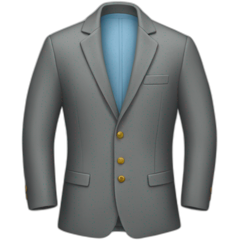 Jacket lapel without the rest of the jacket  emoji