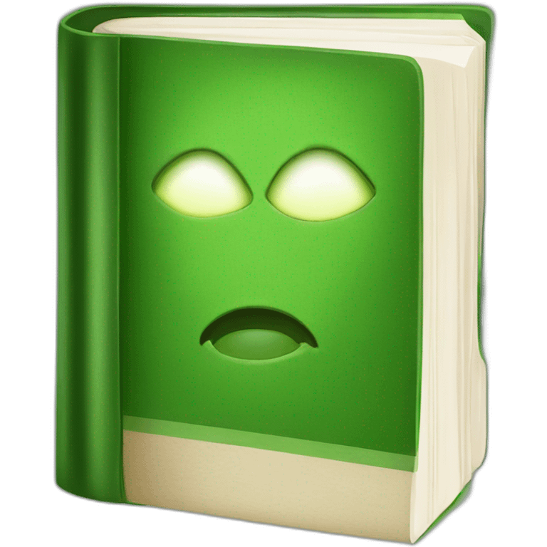 Charmed Green book emoji