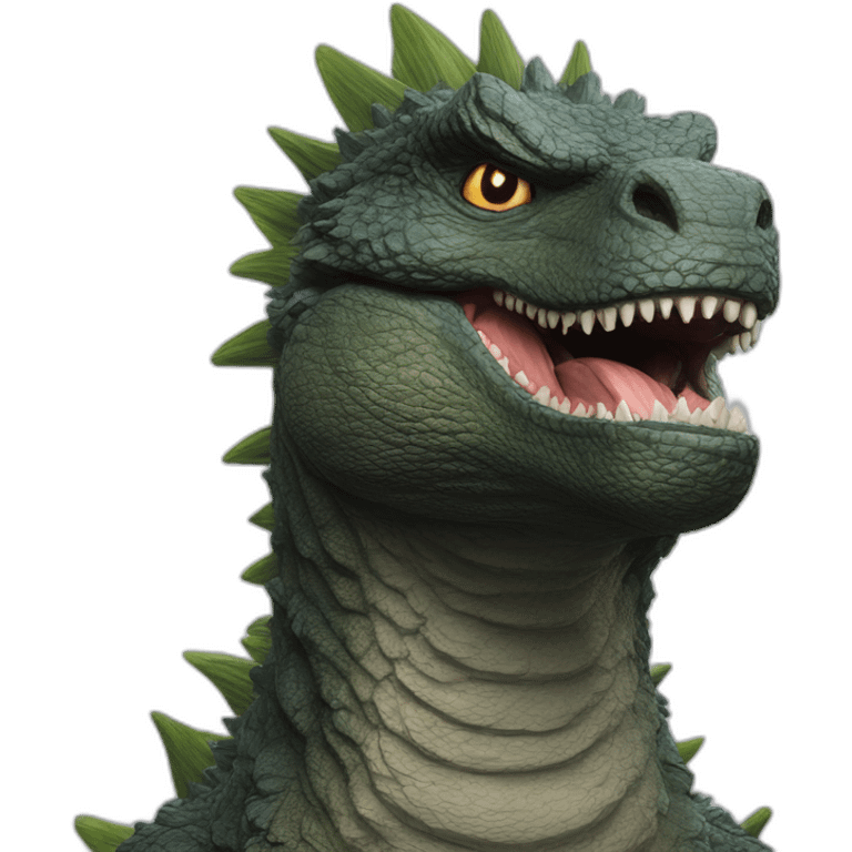 Cinematic Godzilla (proportional)calm (realistic) (Godzilla King of the Monsters, 2019) emoji