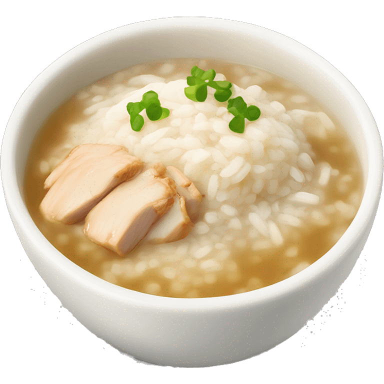 chicken congee emoji