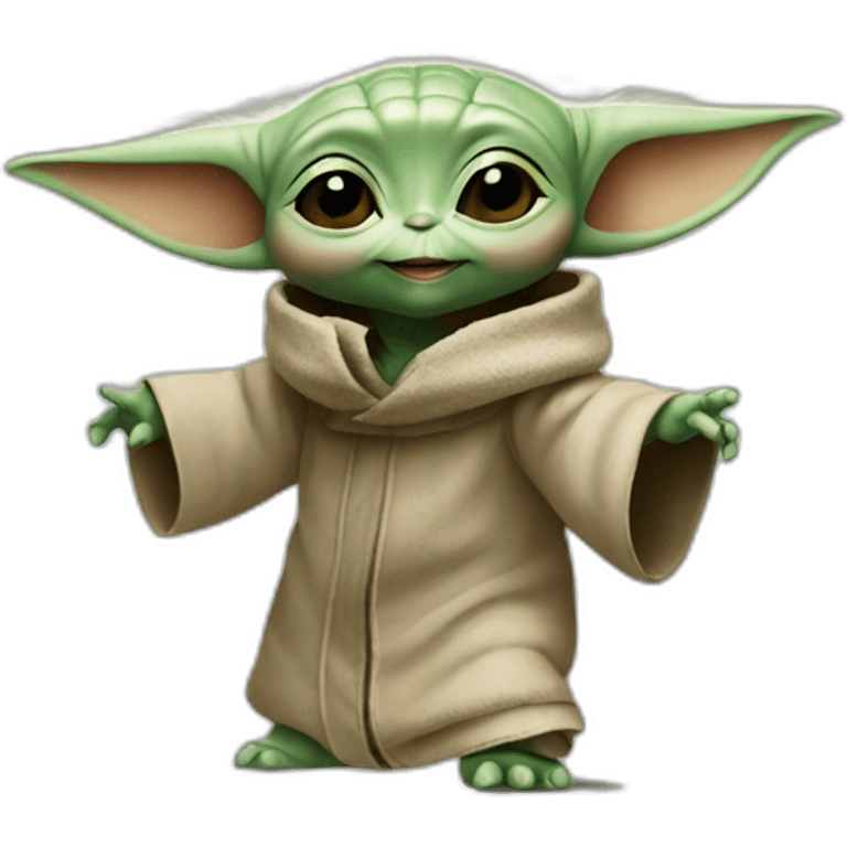 baby yoda dancing emoji