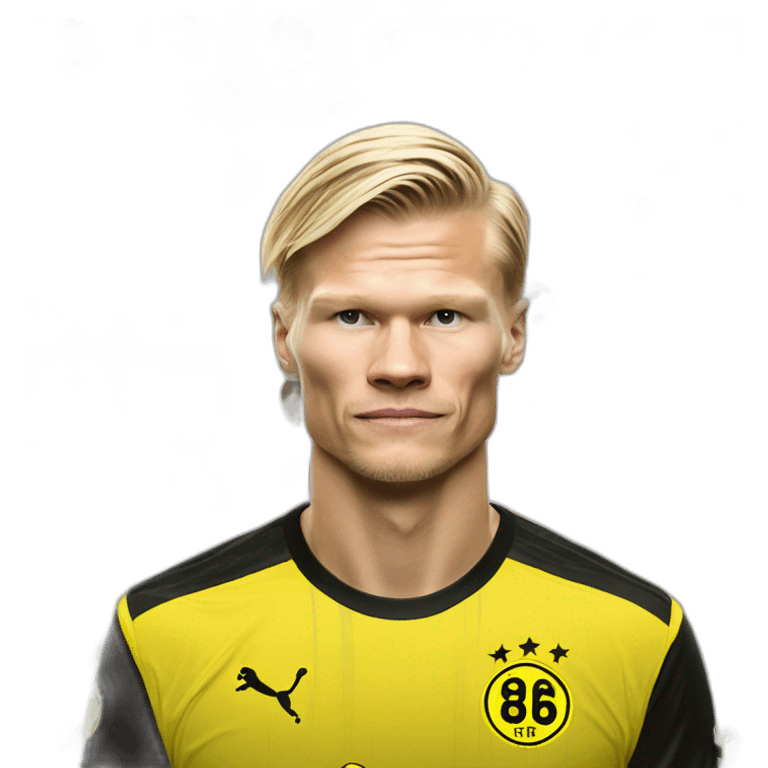 erling haaland Borussia dortmund emoji