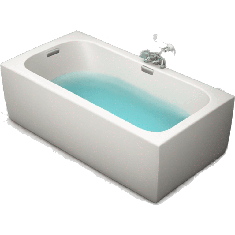 bath tub rectangular  emoji