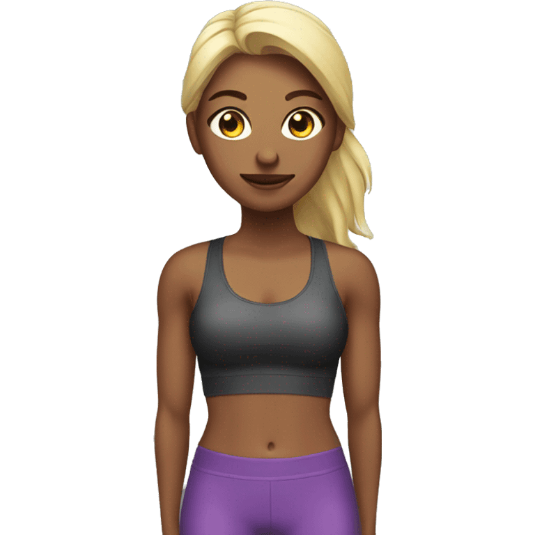 gym girl emoji