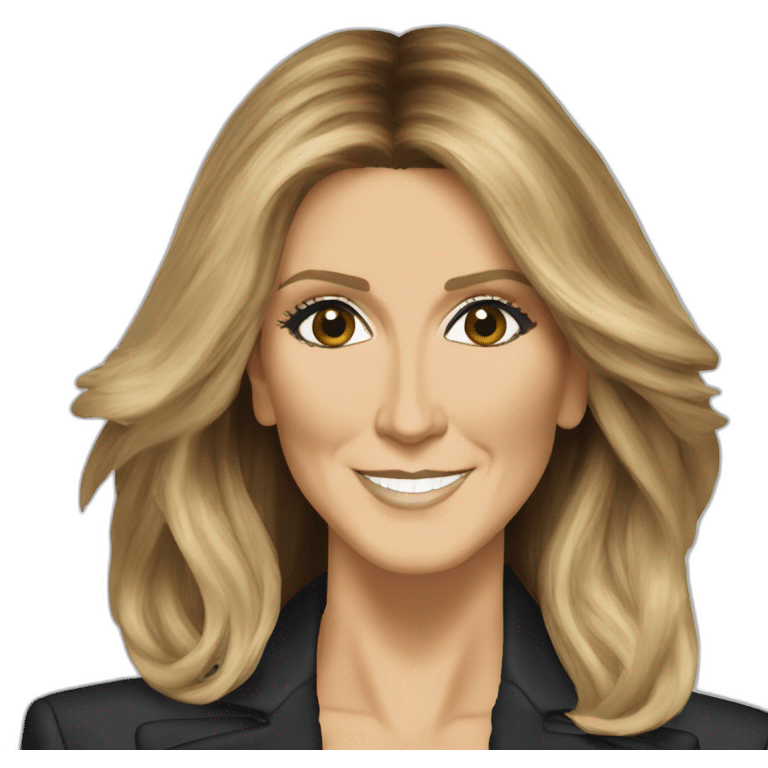 Céline Dion hello emoji