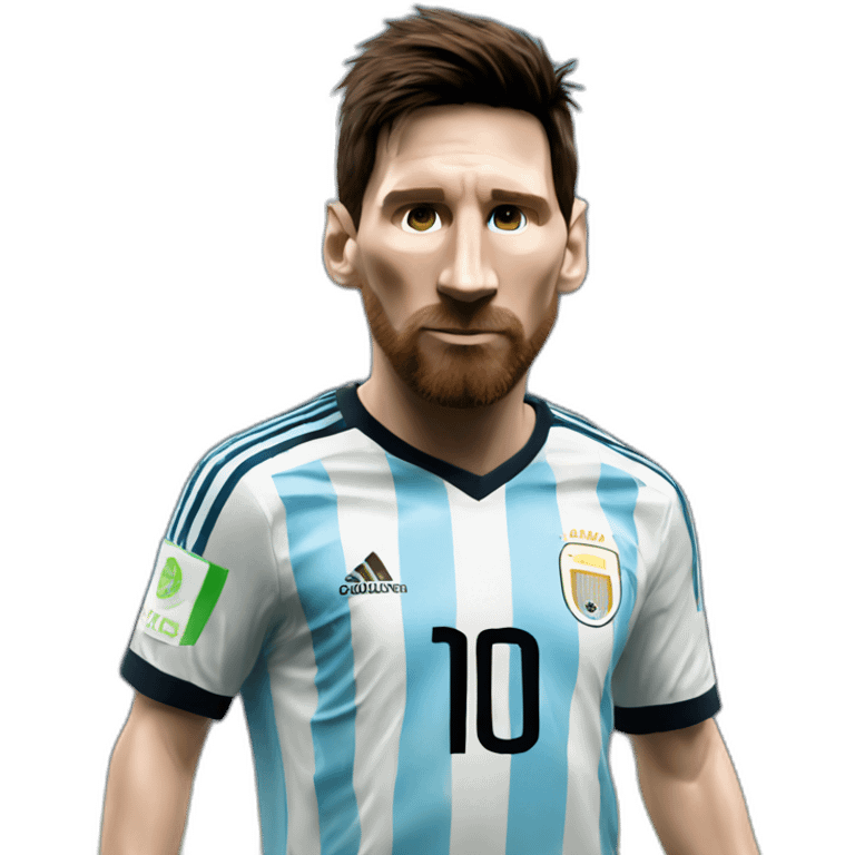 lionel messi argentina emoji