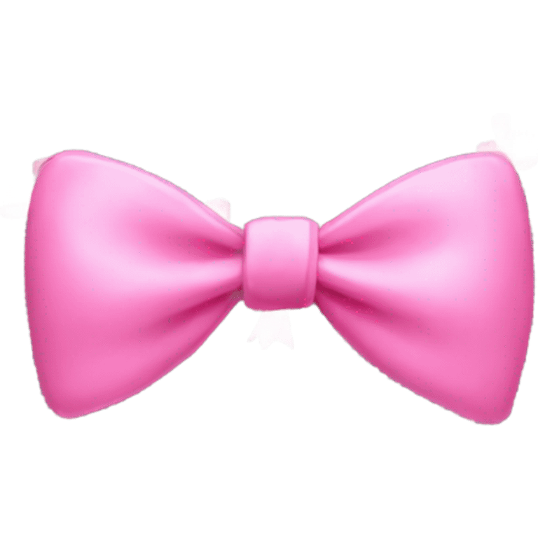 Pink bow emoji