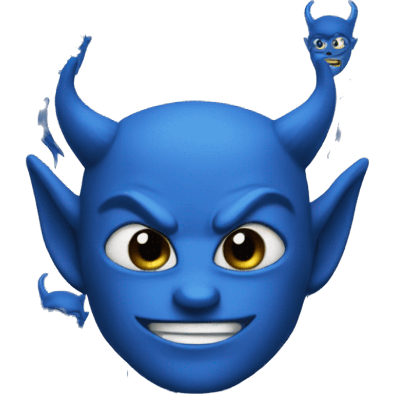 blue devil emoji