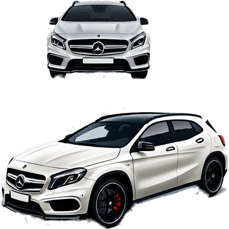 mercedes gla amg 45 emoji