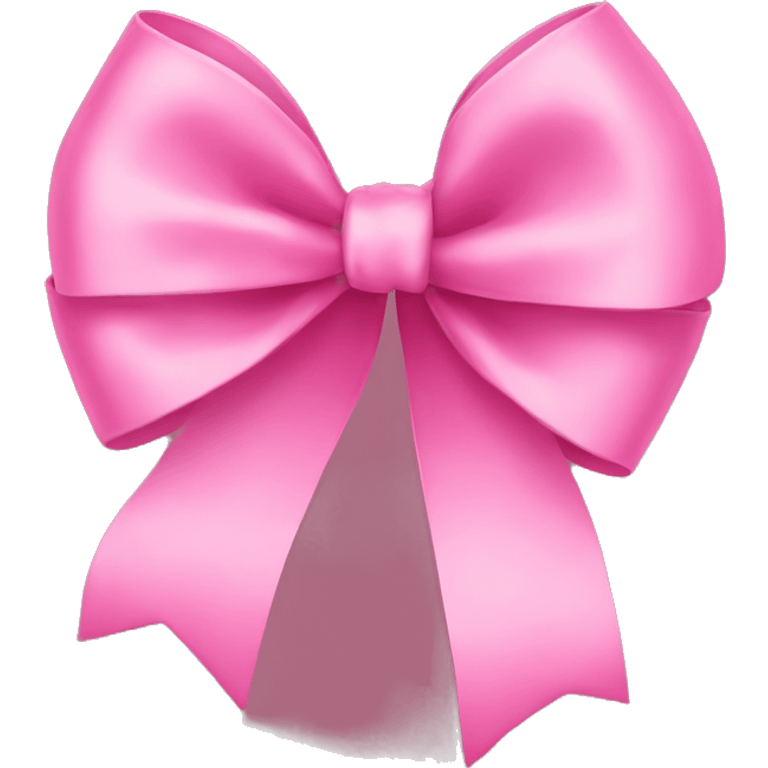 Pink bow emoji