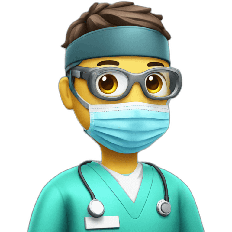 Surgeon-with-virtual-reality-display emoji