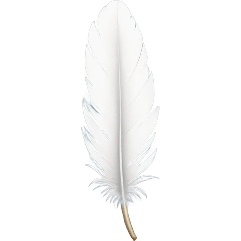 white feather emoji