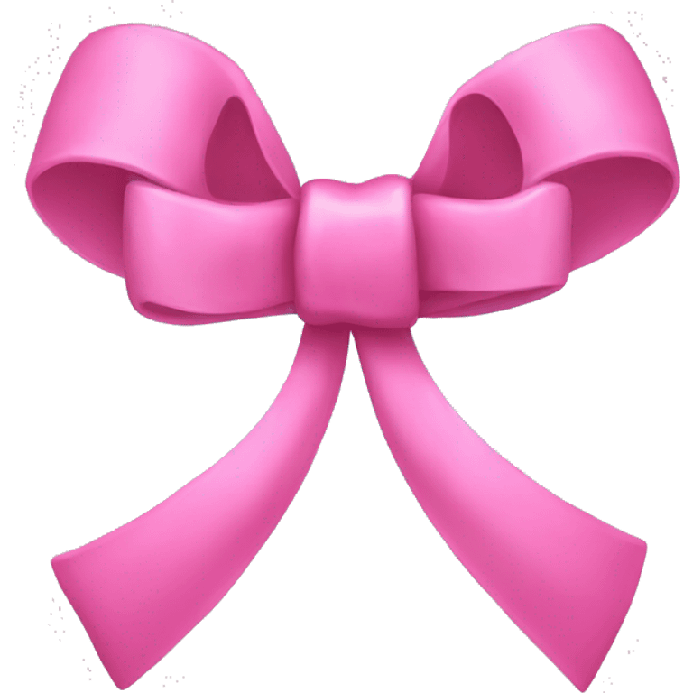 pink bow with muscles emoji