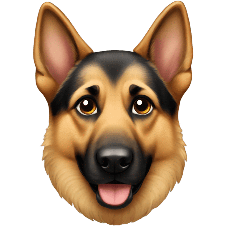 German Shepard emoji