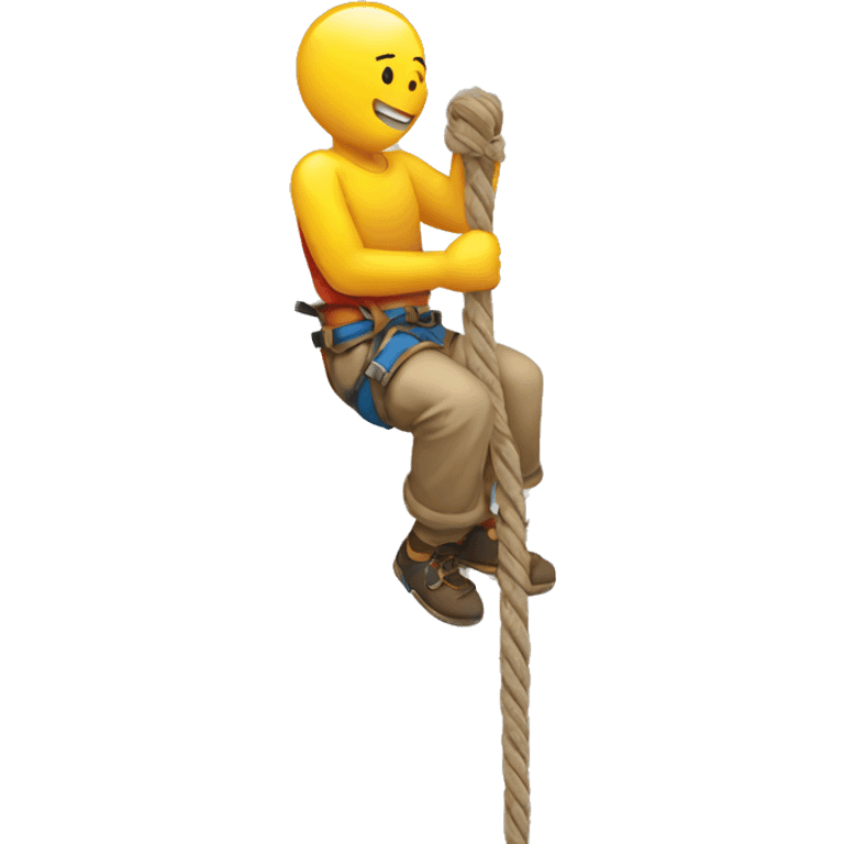 rope climbing emoji