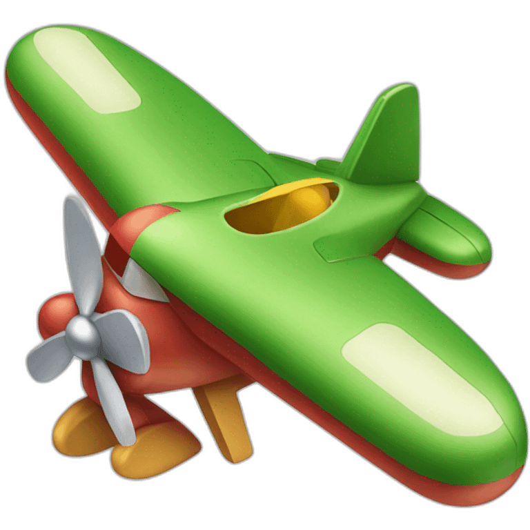 christmas tree toy airplane emoji