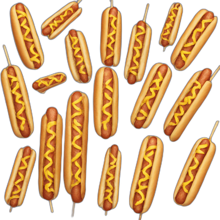 party hotdog emoji