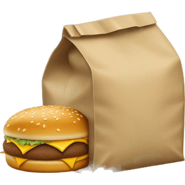 McDonald’s bag emoji