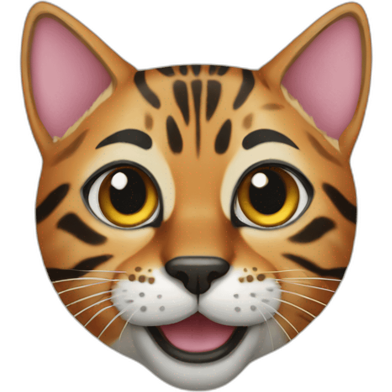 bengal party cat emoji