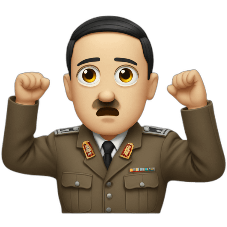 Hitler qui dab emoji