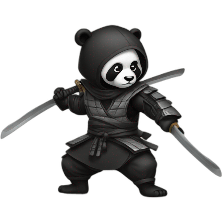 panda ninja emoji